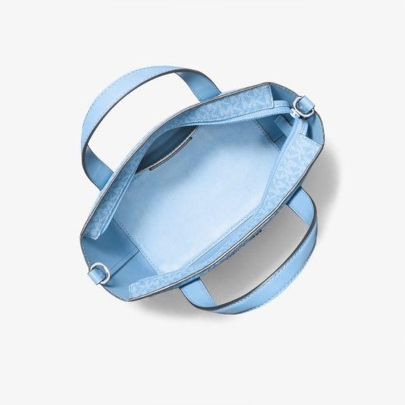 Michael Kors Small Pratt Tote in Pacific Blue – Brand New With Tags - Picture 3 of 16